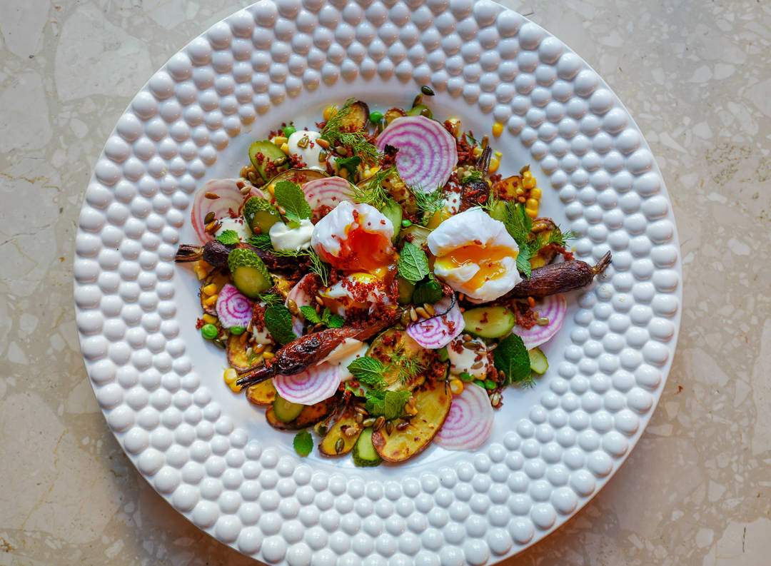 Egg- og bacon-salat L1500100 - Egg- og bacon-salat