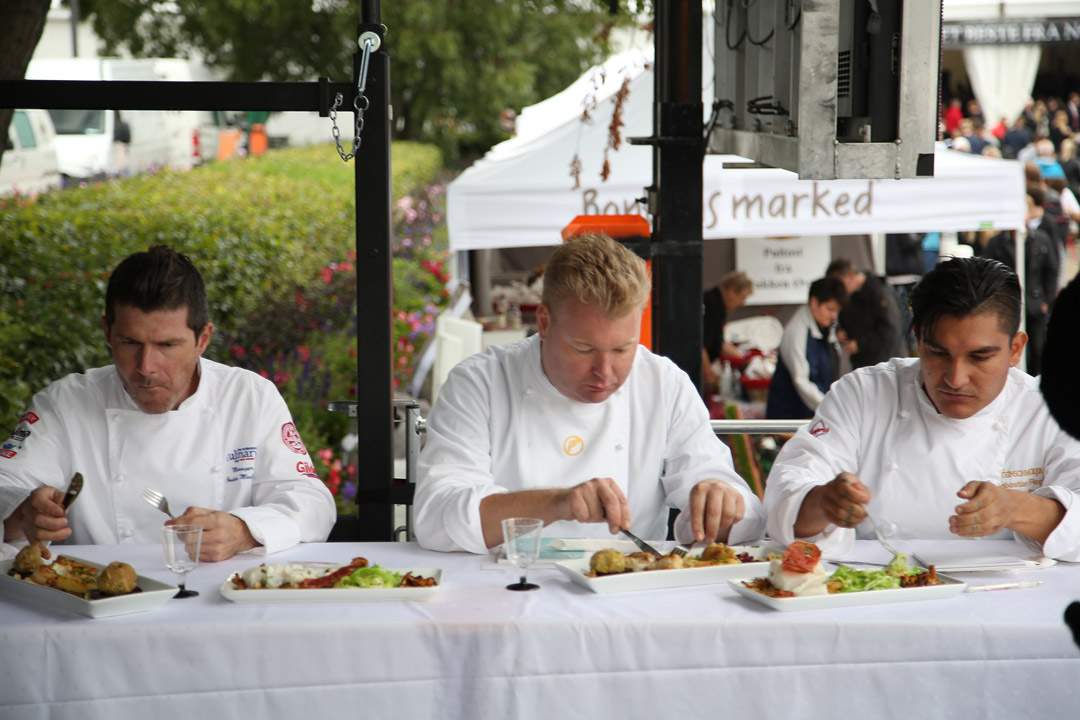 Jurien: Jostein Medhus, Kulinarisk Akademi, Christer Rodin, Restaurant Fjord og Sebastian Gomez, Feinschmecker.