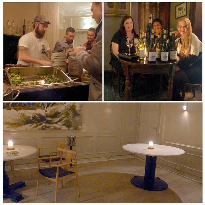 Det serveres natmat. «Skarre værra no’ mer før vi stenger?», damer og vin, bordet «vårt». Begge gangene vi har vært på Ylajali har vi spist på dette bordet. Det serveres natmat. «Skarre værra no’ mer før vi stenger?», damer og vin, bordet «vårt». Begge gangene vi har vært på Ylajali har vi spist på dette bordet.