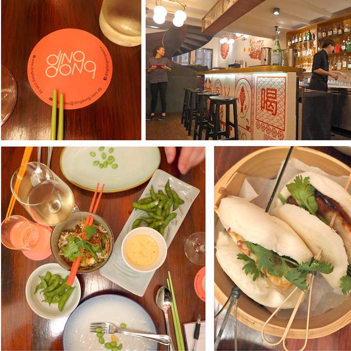 Ding Dong er en kul asiatisk restaurant der chef Ryan Cliff styrer. Han driver også Tippling Club (se lenger ned i saken) som er helt fantastisk. På Ding Dong spiste vi edamamebønner med curryskum.