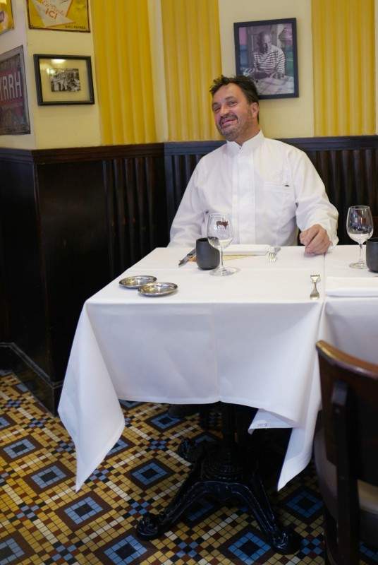 Yves Camdeborde Foto: Helle Øder Valebrokk Helle Øder Valebrokk, bistronomi, neobistro, paris, Helleskitchen.org