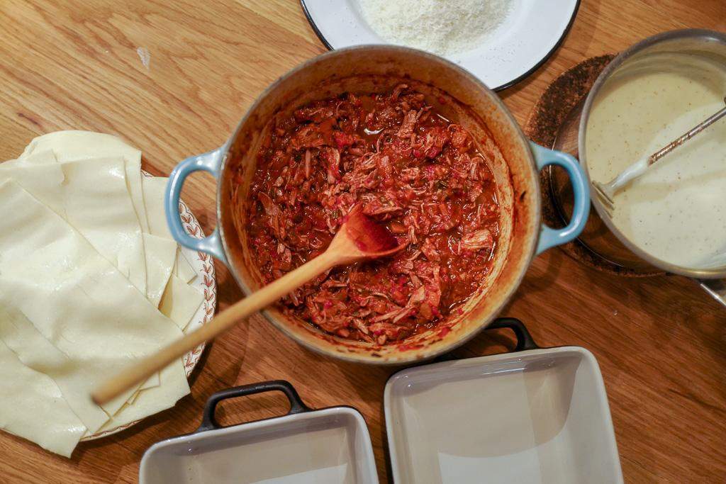 Herlig lasagne med anderagu L1370317 - Herlig lasagne med anderagu